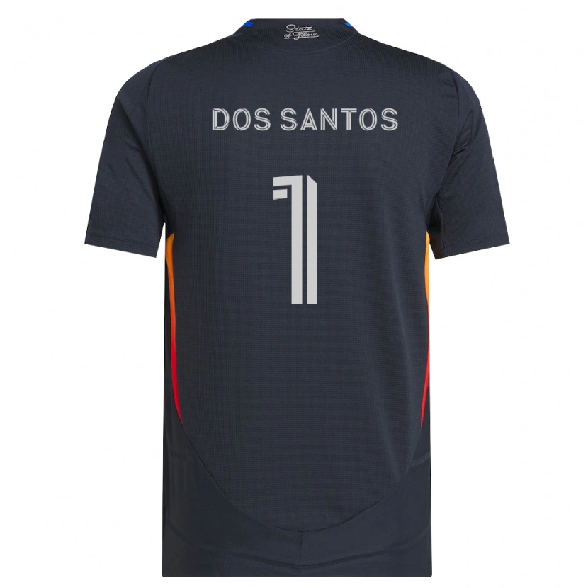 Danxen Donna Maglia Cj Dos Santos #1 Grigio Scuro Rosso Kit Gara Home 2026/27 Maglietta