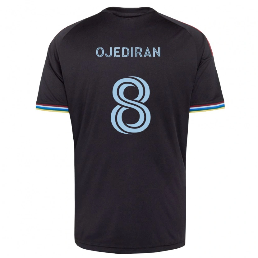 Danxen Donna Maglia Hamzat Ojediran #8 Nero Azzurro Kit Gara Home 2026/27 Maglietta