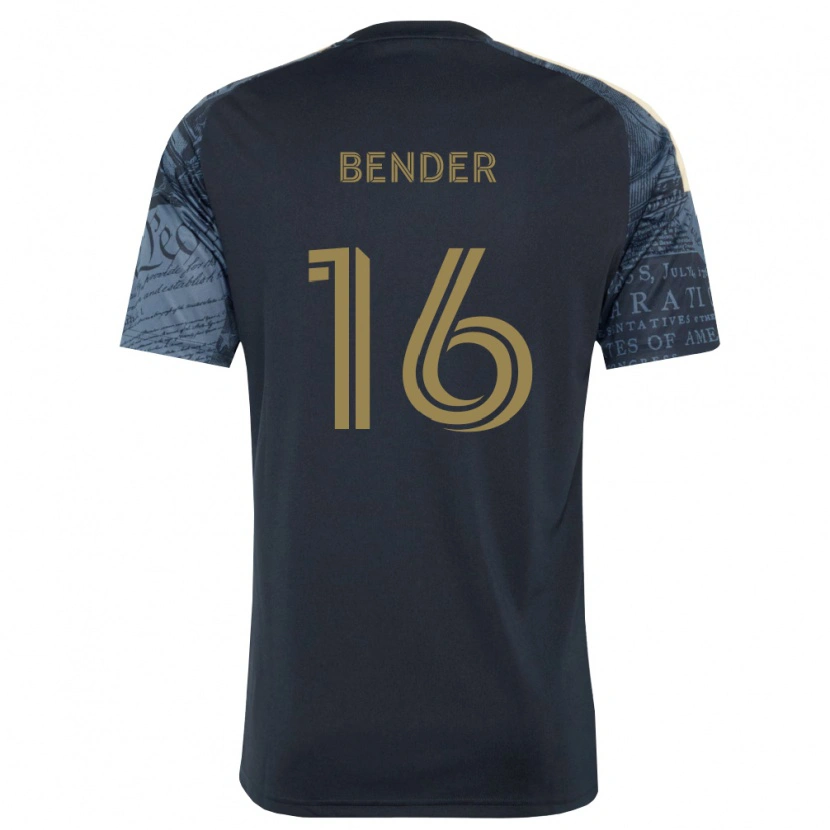Danxen Donna Maglia Ben Bender #16 Blu Navy Marrone Kit Gara Home 2026/27 Maglietta