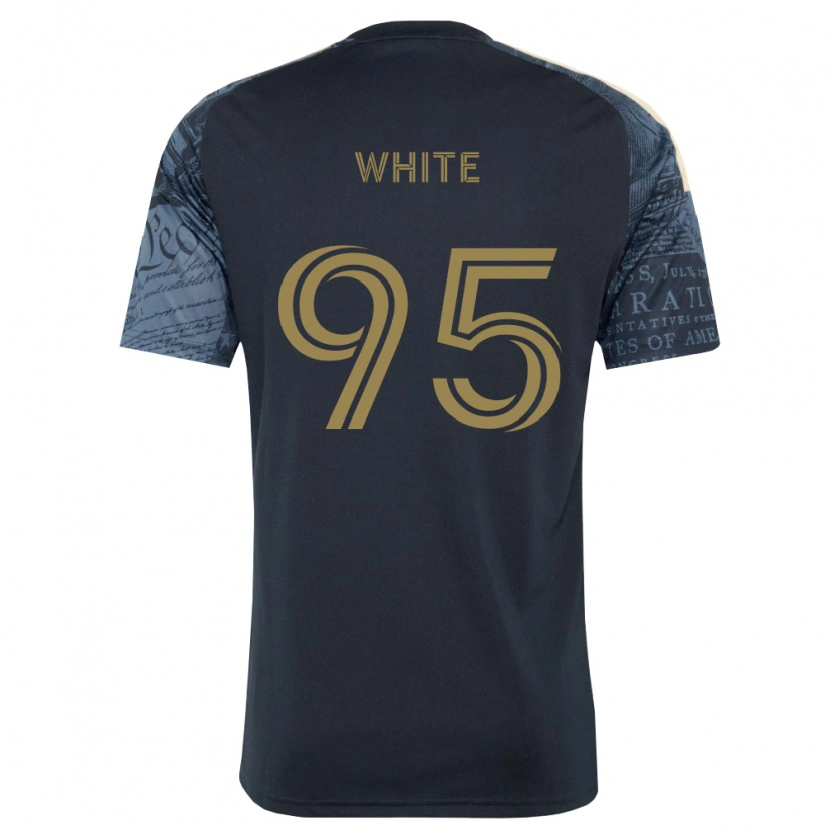 Danxen Donna Maglia Matthew White #95 Blu Navy Marrone Kit Gara Home 2026/27 Maglietta