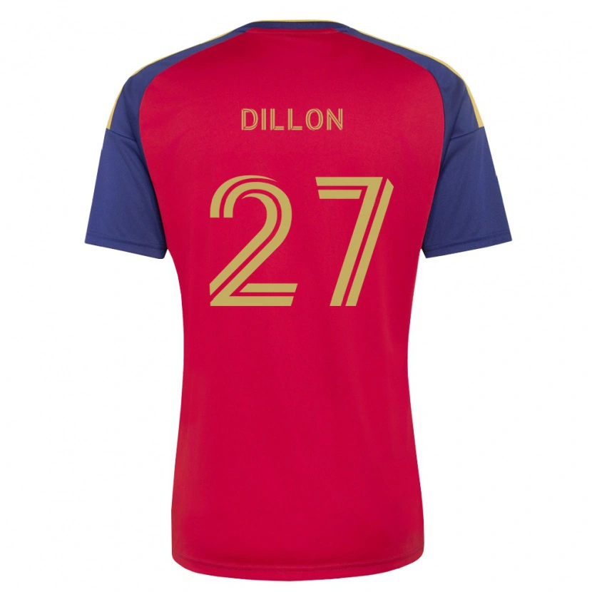 Danxen Donna Maglia Griffin Dillon #27 Blu Reale Marrone Rosso Kit Gara Home 2026/27 Maglietta