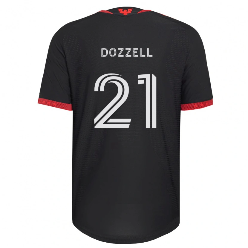 Danxen Donna Maglia Andre Dozzell #21 Nero Bianco Rosso Kit Gara Home 2026/27 Maglietta