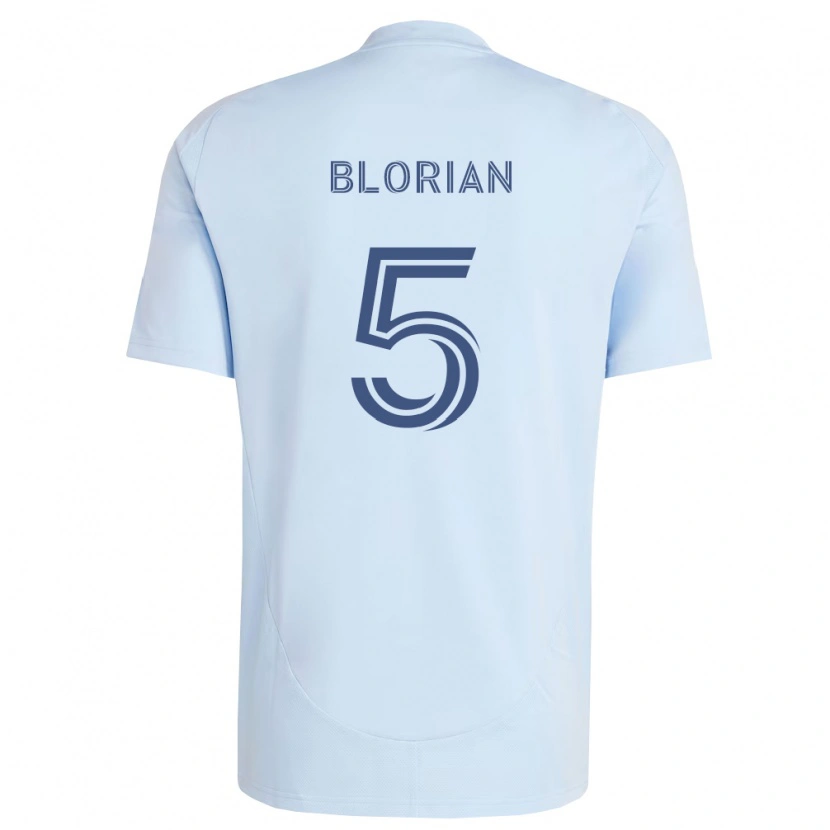 Danxen Donna Maglia Or Blorian #5 Azzurro Chiaro Grigio Chiaro Kit Gara Home 2026/27 Maglietta
