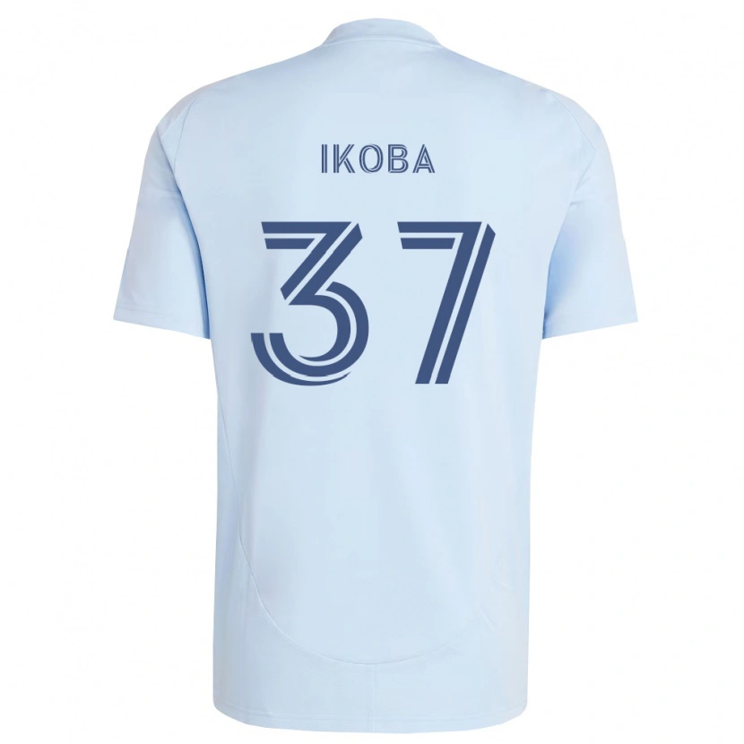 Danxen Donna Maglia Tega Ikoba #37 Azzurro Chiaro Grigio Chiaro Kit Gara Home 2026/27 Maglietta