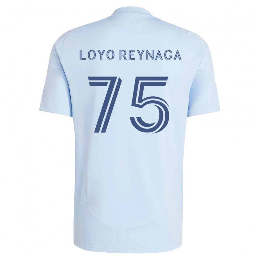 Danxen Donna Maglia Zamir Loyo Reynaga #75 Azzurro Chiaro Grigio Chiaro Kit Gara Home 2026/27 Maglietta