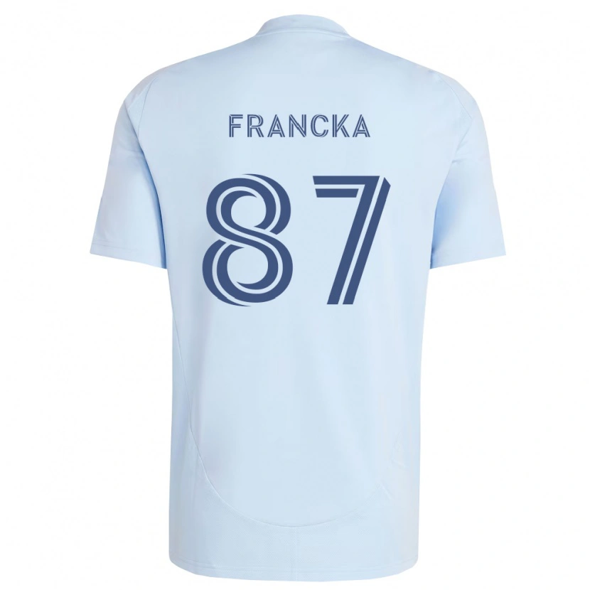 Danxen Donna Maglia Jack Francka #87 Azzurro Chiaro Grigio Chiaro Kit Gara Home 2026/27 Maglietta