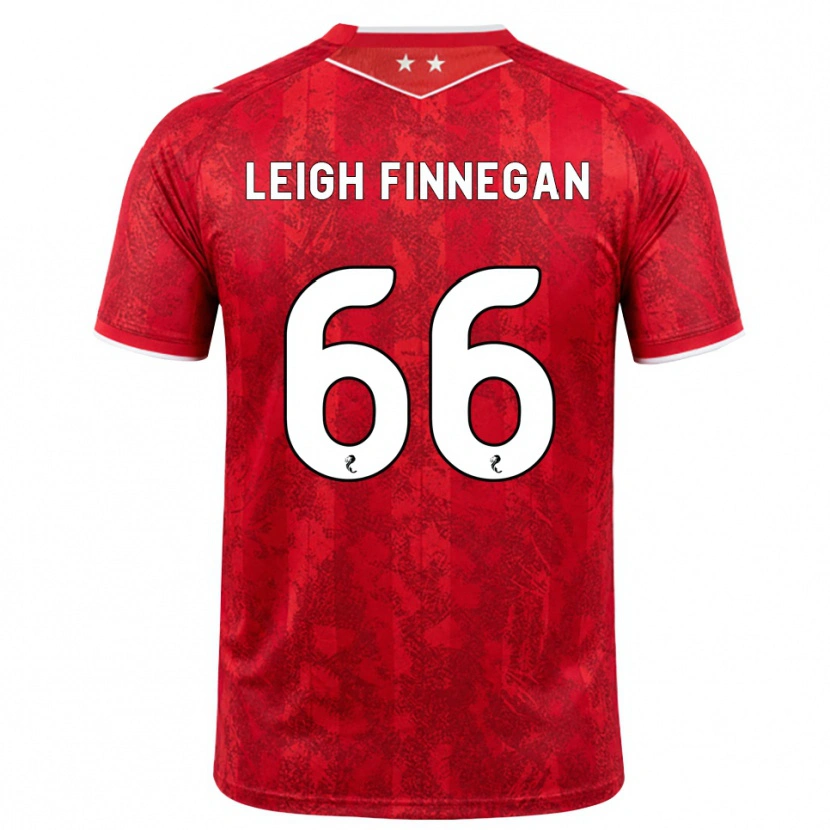 Danxen Donna Maglia Toni Leigh Finnegan #66 Bianco Rosso Kit Gara Home 2026/27 Maglietta