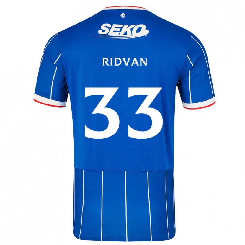 Danxen Donna Maglia Rıdvan Yılmaz #33 Bianco Rosso Blu Kit Gara Home 2026/27 Maglietta