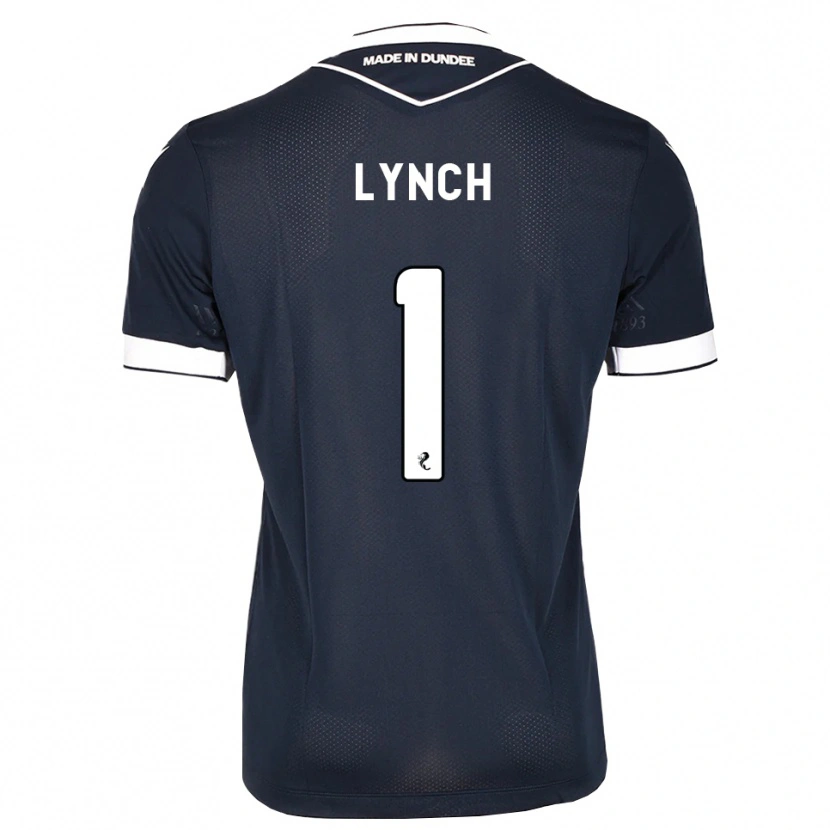 Danxen Donna Maglia Ruaridh Lynch #1 Bianco Blu Mezzanotte Kit Gara Home 2026/27 Maglietta