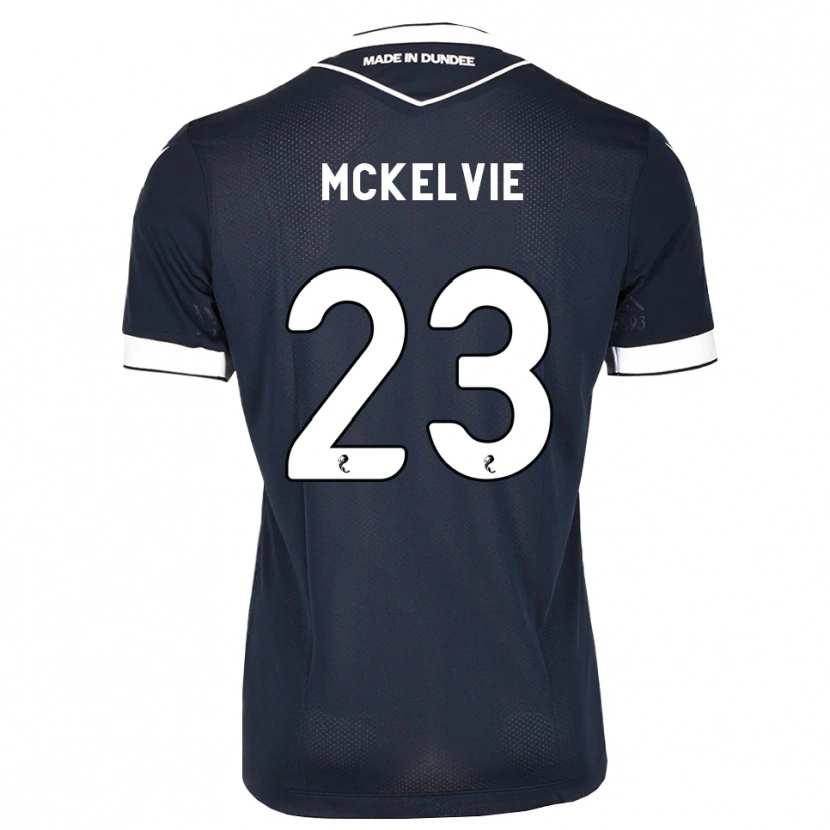 Danxen Donna Maglia Lewis Mckelvie #23 Bianco Blu Mezzanotte Kit Gara Home 2026/27 Maglietta