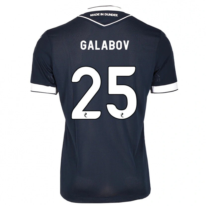 Danxen Donna Maglia Plamen Galabov #25 Bianco Blu Mezzanotte Kit Gara Home 2026/27 Maglietta