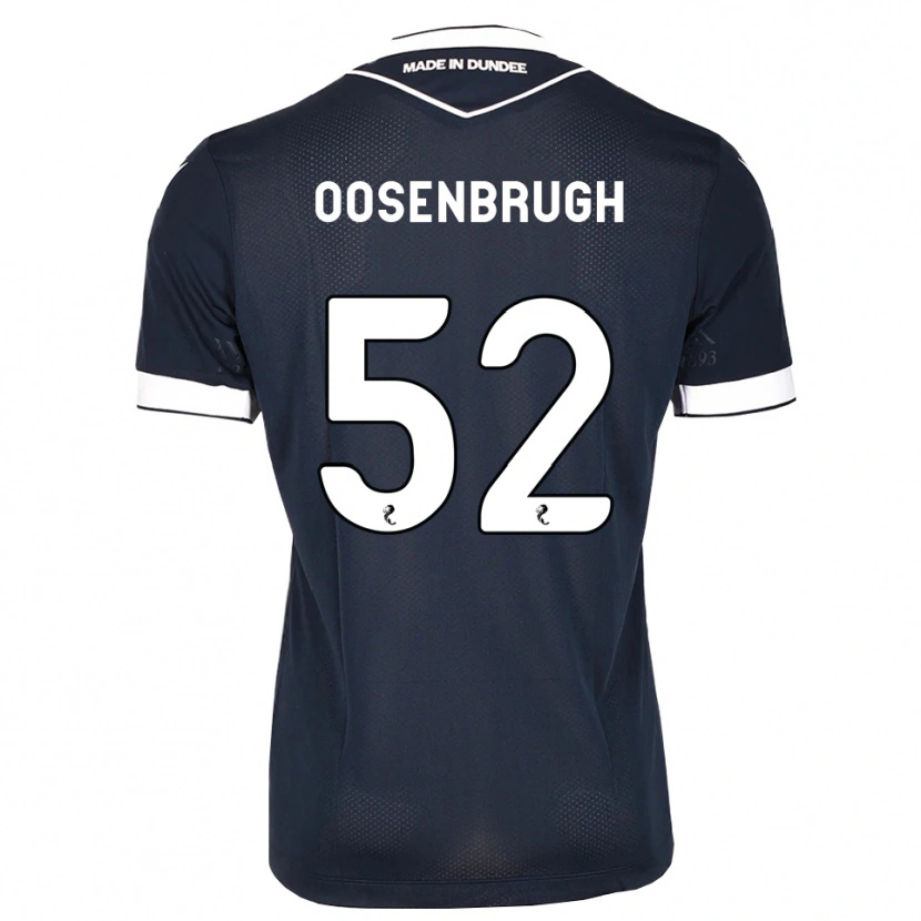 Danxen Donna Maglia Charley Oosenbrugh #52 Bianco Blu Mezzanotte Kit Gara Home 2026/27 Maglietta