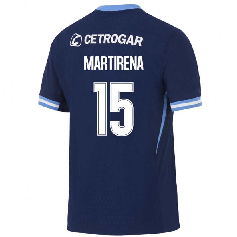 Danxen Donna Maglia Gastón Martirena #15 Blu Reale Azzurro Chiaro Bianco Kit Gara Away 2026/27 Maglietta