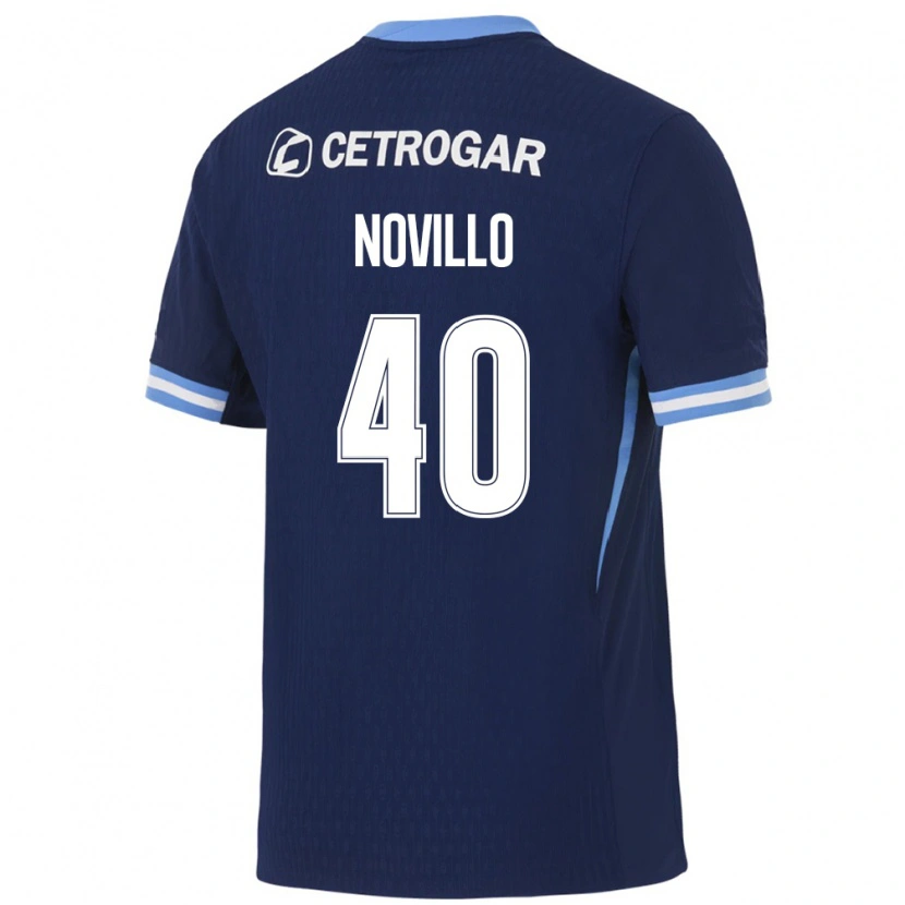 Danxen Donna Maglia Joaquin Novillo #40 Blu Reale Azzurro Chiaro Bianco Kit Gara Away 2026/27 Maglietta