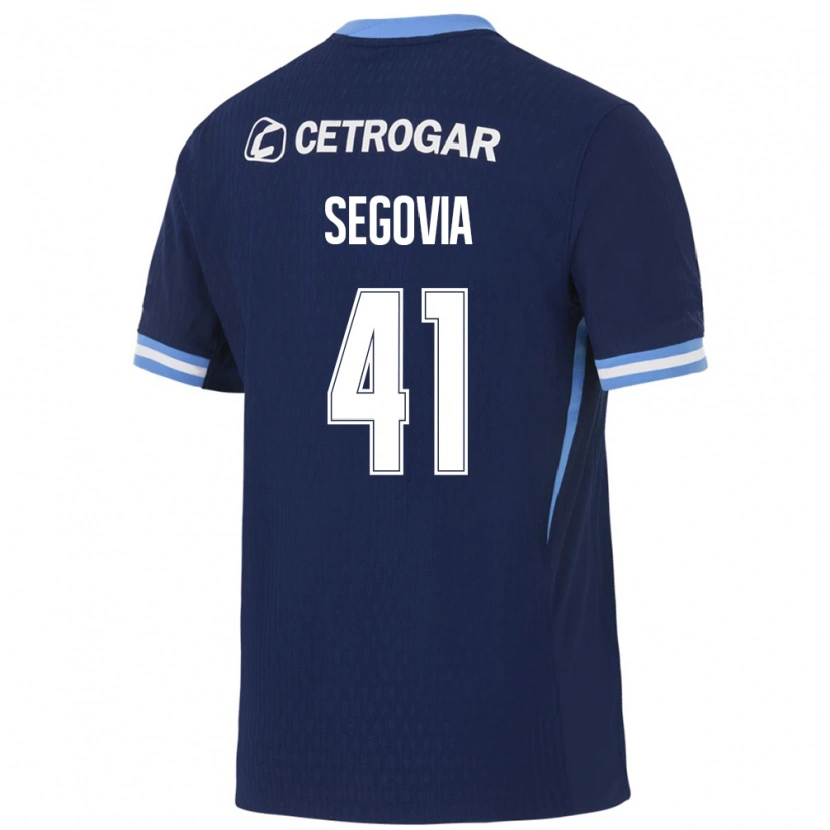 Danxen Donna Maglia Imanol Segovia #41 Blu Reale Azzurro Chiaro Bianco Kit Gara Away 2026/27 Maglietta
