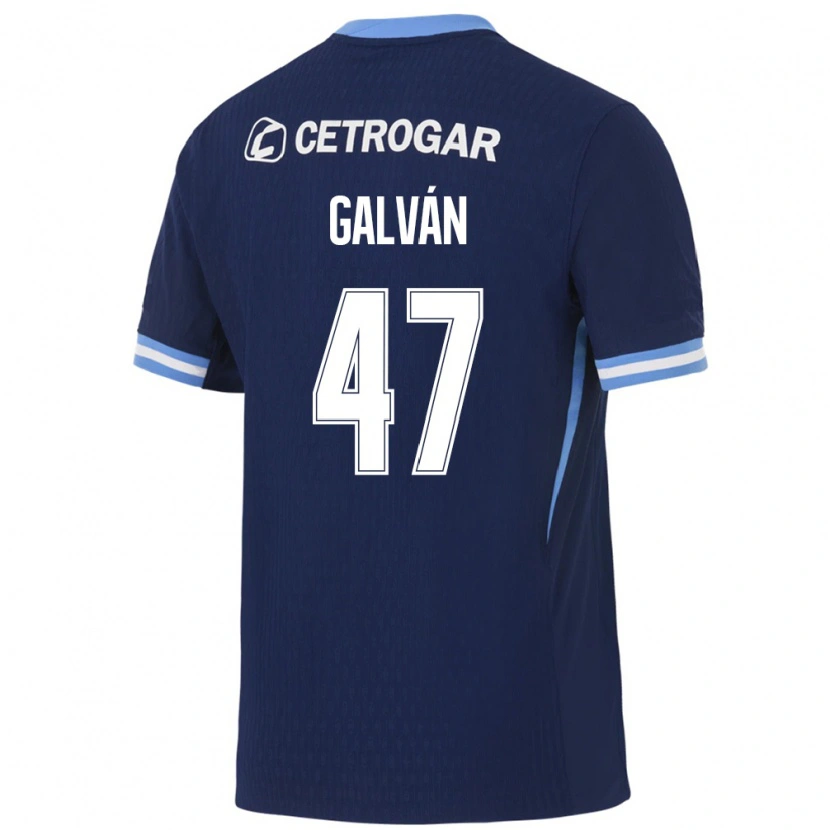 Danxen Donna Maglia Ignacio Galvan #47 Blu Reale Azzurro Chiaro Bianco Kit Gara Away 2026/27 Maglietta
