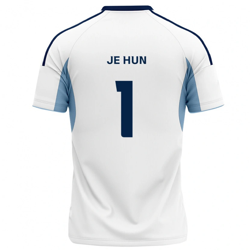 Danxen Donna Maglia Je-Hun Youn #1 Blu Reale Bianco Kit Gara Away 2026/27 Maglietta