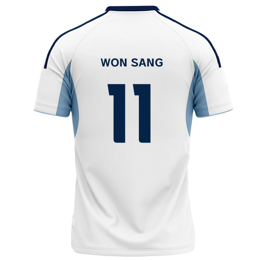 Danxen Donna Maglia Won-Sang Um #11 Blu Reale Bianco Kit Gara Away 2026/27 Maglietta