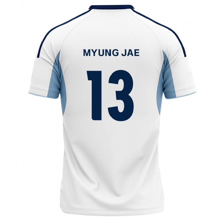 Danxen Donna Maglia Myung-Jae Lee #13 Blu Reale Bianco Kit Gara Away 2026/27 Maglietta