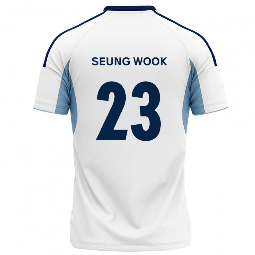 Danxen Donna Maglia Seung-Wook Seo #23 Blu Reale Bianco Kit Gara Away 2026/27 Maglietta