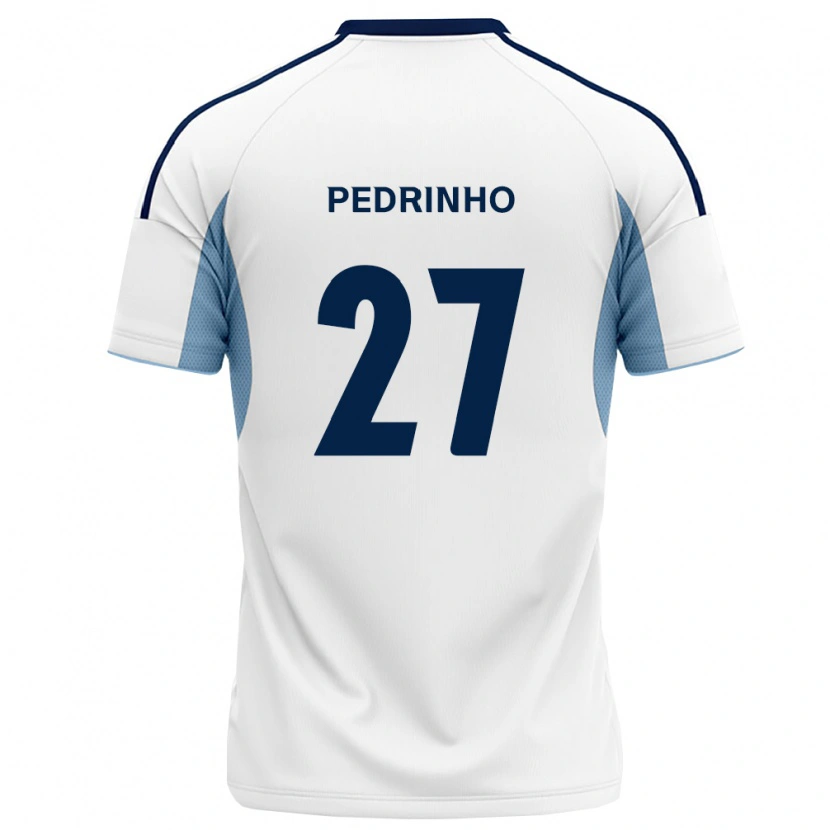 Danxen Donna Maglia Pedrinho #27 Blu Reale Bianco Kit Gara Away 2026/27 Maglietta