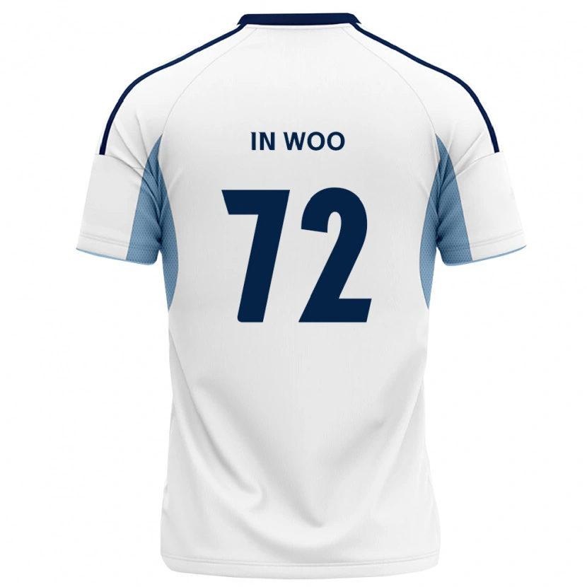 Danxen Donna Maglia In-Woo Back #72 Blu Reale Bianco Kit Gara Away 2026/27 Maglietta