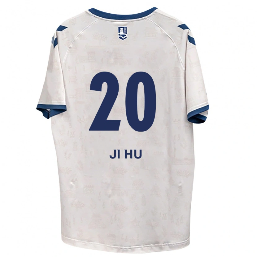 Danxen Donna Maglia Ji-Hu Lee #20 Blu Reale Bianco Kit Gara Away 2026/27 Maglietta
