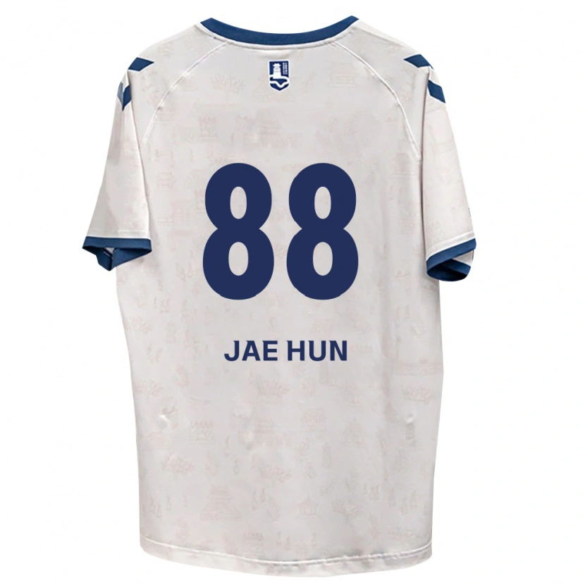 Danxen Donna Maglia Jae-Hun Park #88 Blu Reale Bianco Kit Gara Away 2026/27 Maglietta