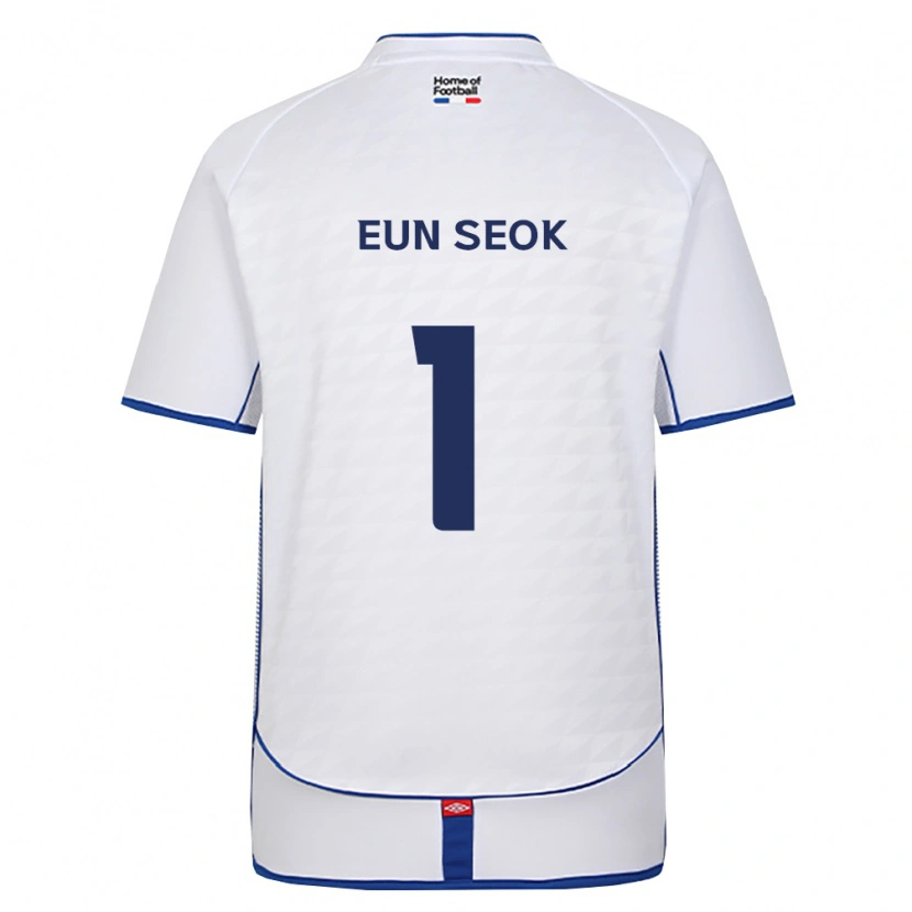 Danxen Donna Maglia Eun-Seok Jung #1 Nero Bianco Rosso Kit Gara Away 2026/27 Maglietta