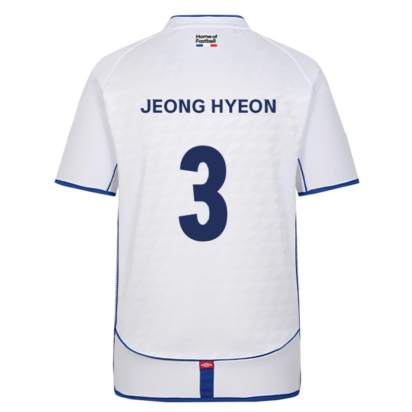 Danxen Donna Maglia Jeong-Hyeon Kim #3 Nero Bianco Rosso Kit Gara Away 2026/27 Maglietta