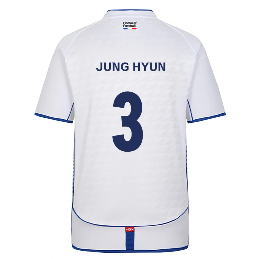 Danxen Donna Maglia Jung-Hyun Um #3 Nero Bianco Rosso Kit Gara Away 2026/27 Maglietta