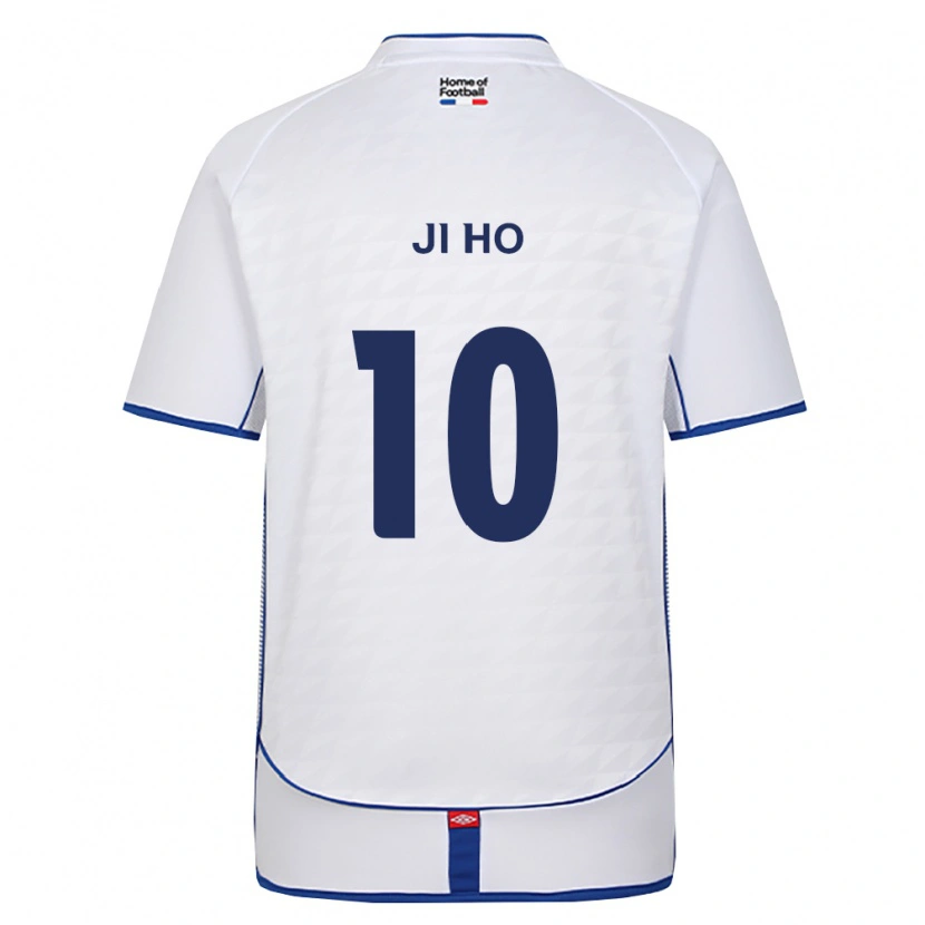 Danxen Donna Maglia Ji-Ho Lee #10 Nero Bianco Rosso Kit Gara Away 2026/27 Maglietta