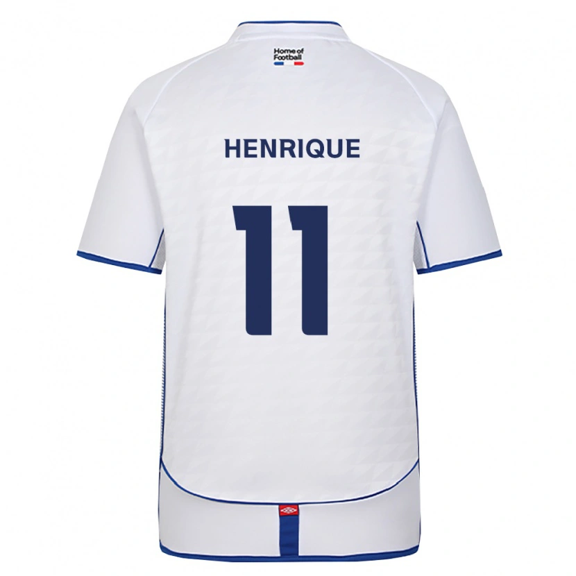 Danxen Donna Maglia Paulo Henrique #11 Nero Bianco Rosso Kit Gara Away 2026/27 Maglietta