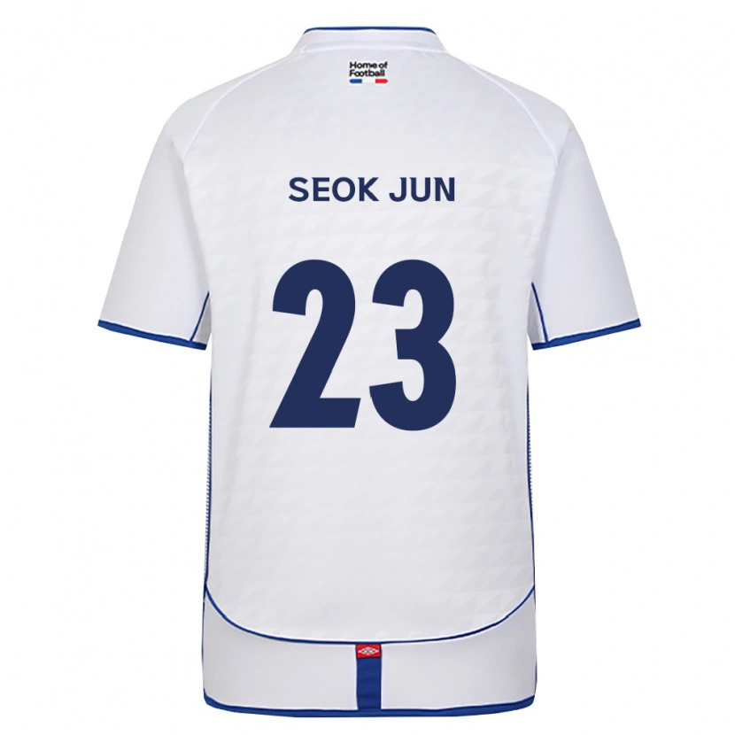 Danxen Donna Maglia Seok-Jun Wi #23 Nero Bianco Rosso Kit Gara Away 2026/27 Maglietta