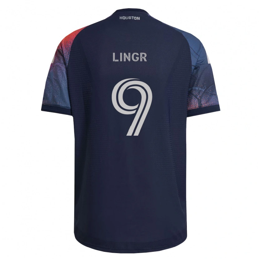 Danxen Donna Maglia Ondrej Lingr #9 Blu Scuro Bianco Arancio Kit Gara Away 2026/27 Maglietta