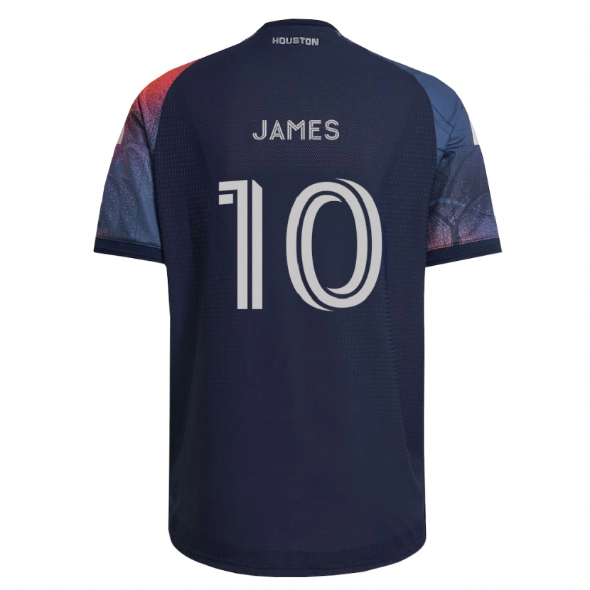 Danxen Donna Maglia Peyton James #10 Blu Scuro Bianco Arancio Kit Gara Away 2026/27 Maglietta