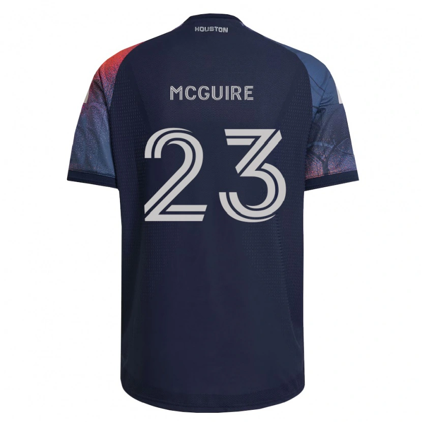 Danxen Donna Maglia Duncan Mcguire #23 Blu Scuro Bianco Arancio Kit Gara Away 2026/27 Maglietta