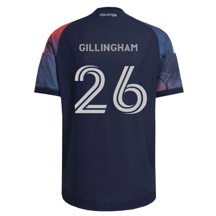 Danxen Donna Maglia Blake Gillingham #26 Blu Scuro Bianco Arancio Kit Gara Away 2026/27 Maglietta