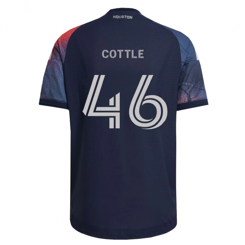 Danxen Donna Maglia Tristan Cottle #46 Blu Scuro Bianco Arancio Kit Gara Away 2026/27 Maglietta