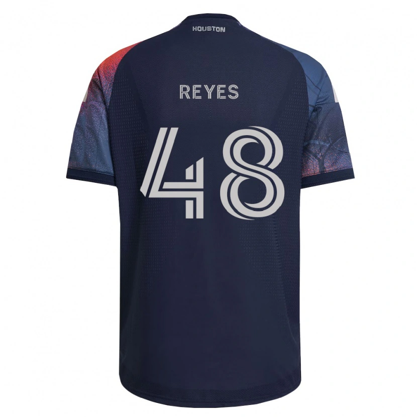 Danxen Donna Maglia Dylan Reyes #48 Blu Scuro Bianco Arancio Kit Gara Away 2026/27 Maglietta