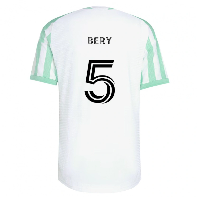 Danxen Donna Maglia Jules Bery #5 Verde Chiaro Nero Bianco Kit Gara Away 2026/27 Maglietta