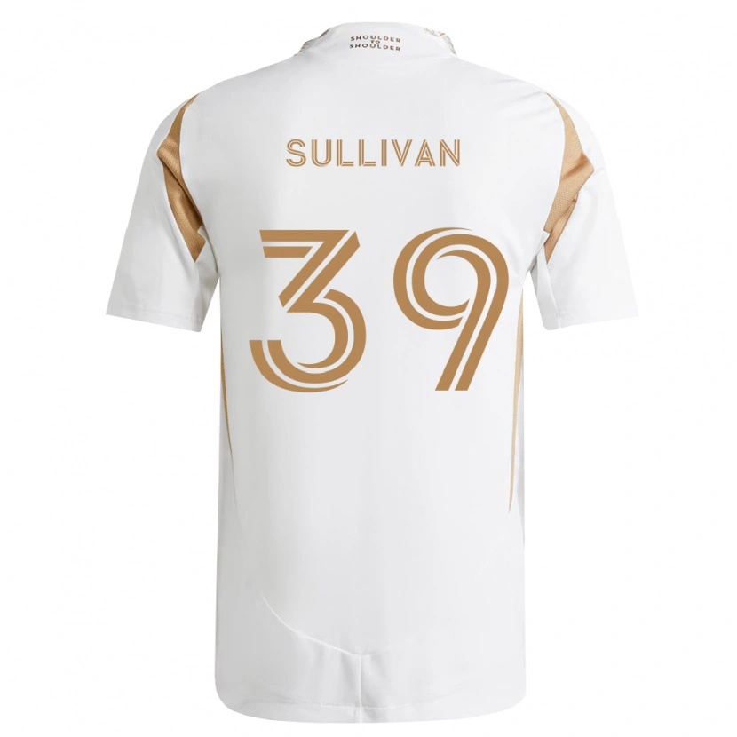 Danxen Donna Maglia Sullivan #39 Bianco Marrone Kit Gara Away 2026/27 Maglietta