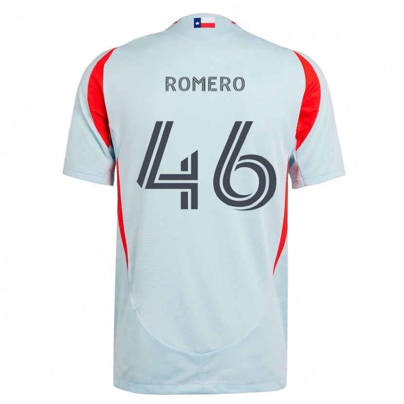 Danxen Donna Maglia Isaac Romero #46 Grigio Scuro Bianco Rosso Kit Gara Away 2026/27 Maglietta