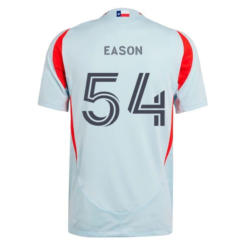 Danxen Donna Maglia Jordyn Eason #54 Grigio Scuro Bianco Rosso Kit Gara Away 2026/27 Maglietta
