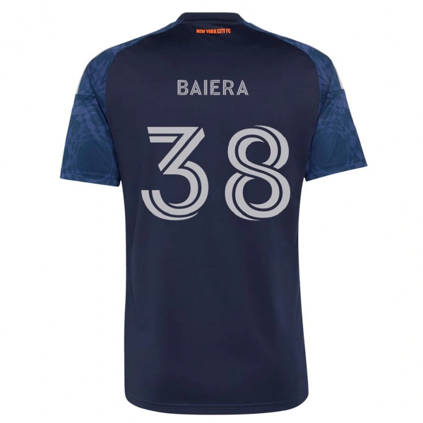 Danxen Donna Maglia Drew Baiera #38 Blu Scuro Bianco Kit Gara Away 2026/27 Maglietta
