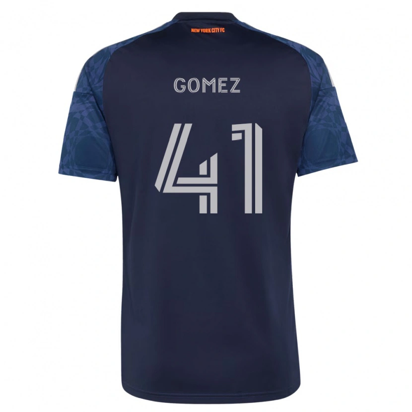 Danxen Donna Maglia Julián Gómez #41 Blu Scuro Bianco Kit Gara Away 2026/27 Maglietta