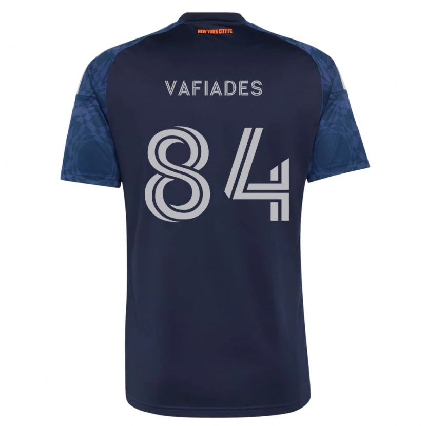 Danxen Donna Maglia Niccolo Vafiades #84 Blu Scuro Bianco Kit Gara Away 2026/27 Maglietta
