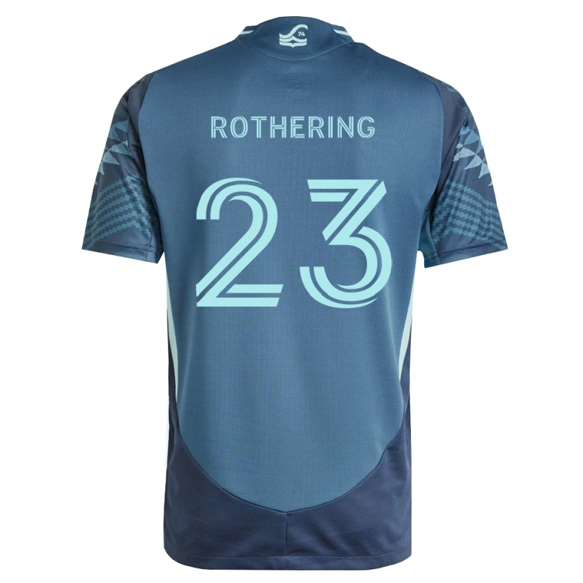Danxen Donna Maglia Holly Rothering #23 Blu Navy Verde Kit Gara Away 2026/27 Maglietta