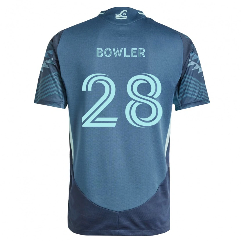Danxen Donna Maglia Rachel Bowler #28 Blu Navy Verde Kit Gara Away 2026/27 Maglietta