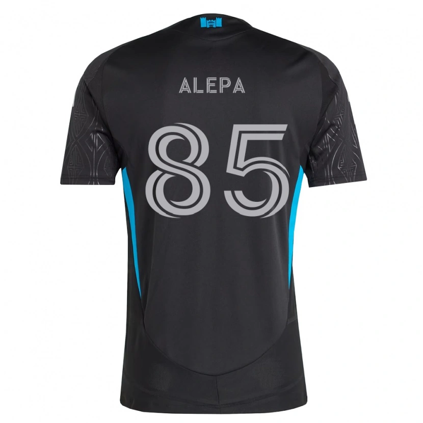 Danxen Donna Maglia Landon Alepa #85 Nero Bianco Azzurro Kit Gara Away 2026/27 Maglietta